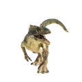 Evil Allosaurus on white background Royalty Free Stock Photo