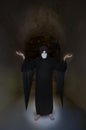 Evil Demon, Devil, Wizard, Sorcerer, Magician Isol Royalty Free Stock Photo