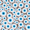 Evil eye pattern seamless background