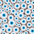 Evil eye pattern seamless background Royalty Free Stock Photo