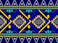 evil eye vector seamless pattern. Ethnic evil eyes geometric pattern seamless design. Royalty Free Stock Photo