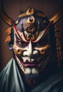 Evil face mask Japan Royalty Free Stock Photo