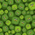 Evil microbe pattern seamless. evil virus background