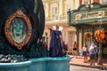 The Evil Queen at Villains Parade in Magic KIngdom 105 Royalty Free Stock Photo