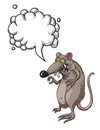 Evil rat-100 Royalty Free Stock Photo