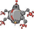 Evil Robot Vector