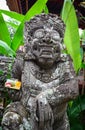 Evil statue at the temple in Bali, Indonesia Royalty Free Stock Photo