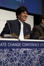 Evo Morales Royalty Free Stock Photo