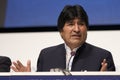 Evo Morales Royalty Free Stock Photo