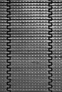 Black and white texture of portion of escalators Royalty Free Stock Photo