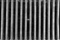 Vertical iron grate texture