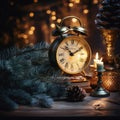 This Evocative Christmas Still Life Captures The Essence Of Time Ticking Away On An Antique Clock