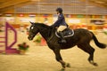 close-up of horse during a competition