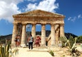 Classic Doric Greek Temple At Segesta, Sicily