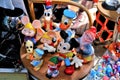 70s dolls Disney characters at a vintage market