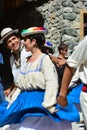 Traditional Bolivian Dancers Royalty Free Stock Photo