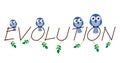 Evolution Royalty Free Stock Photo