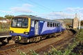 Evolution livery on refurbished Pacer dmu train Royalty Free Stock Photo