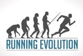 Evolution of man Royalty Free Stock Photo