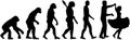 Evolution quare dance Royalty Free Stock Photo