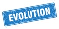 evolution sign. evolution grunge stamp. Royalty Free Stock Photo