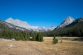 Evolution Valley in Kings Canyon National Park Royalty Free Stock Photo