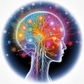 Evolutionary Therapy: Child Psychology, Neuroimaging Royalty Free Stock Photo