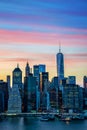 The evolving Downtown Manhattan skyline