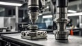 evolving precision: the CNC machine\'s micromachining odyssey. generative AI