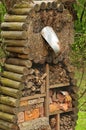 Evreux, France - april 29 2016 : an insect hotel