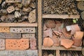 Evreux, France - august 20 2015 : insect hotel