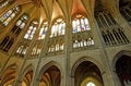 Evreux; France - january 17 2017 : gothic Notre Dame cathedral