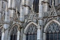 Evreux; France - january 17 2017 : gothic Notre Dame cathedral