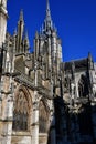Evreux; France - january 17 2017 : gothic Notre Dame cathedral