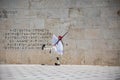 Evzone Presidential Guard Performing Change of Guard Ritual Royalty Free Stock Photo