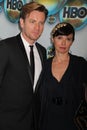 Ewan McGregor and wife at the HBO 2012 Golden Globe Awards Post Party, Beverly Hilton Hotel, Beverly Hills, CA 01-15-12