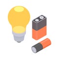 Ewaste Isometric Icon