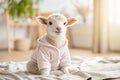 Ewe baby Royalty Free Stock Photo