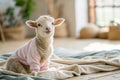 Ewe baby Royalty Free Stock Photo