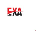 EXA Letter Initial Logo Design Vector Illustration Royalty Free Stock Photo