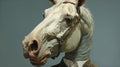 Exaggerated Anatomy: The Uncanny Juxtapositions Of A White Horse