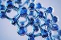 Examine the molecular structure of supramolecular assemblies Royalty Free Stock Photo