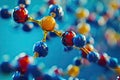 Examine the molecular structure of supramolecular assemblies Royalty Free Stock Photo