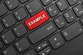 Example button keyboard