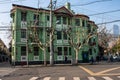 A classic European styled apartment c building in Puxi, Shanghai.