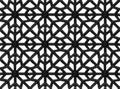 Seamless, texture of wrought iron latticework pattern, 3D illustration