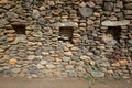 Example of Inca brickwork at the Ollantaytambo ruins