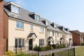 New build homes in a housing estate development. UK Royalty Free Stock Photo