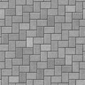 Herringbone pattern paving seamless texture Royalty Free Stock Photo