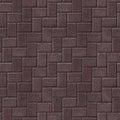 Herringbone pattern paving seamless texture Royalty Free Stock Photo